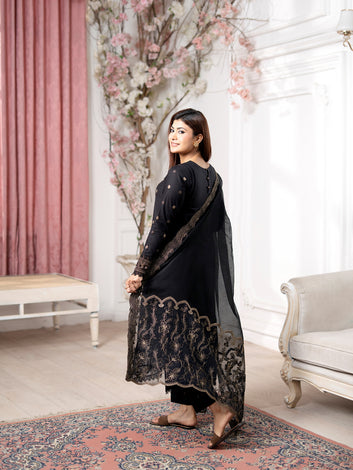 ZN-009 EBROIDERED COTTON LAWN