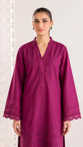 ZN-0027 EBROIDERED LAWN 2-PIECE