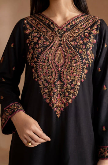 ZN-0024 3-PIECE EMBROIDERED KARANDI
